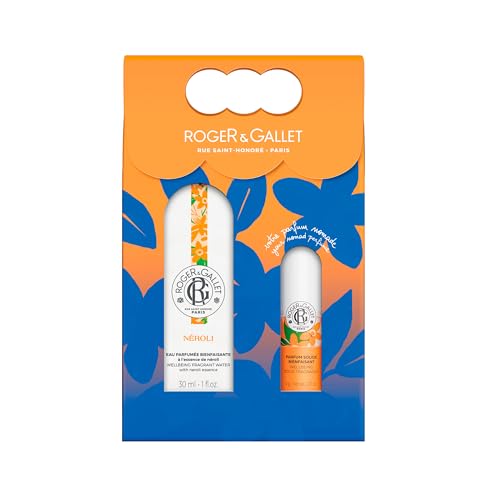 Roger Coffrets Néroli eau parfumée 30 ml + parfum solide