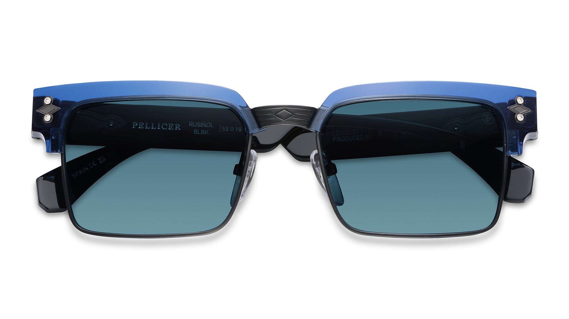 Etnia Barcelona Pellicer Rusinol SUN lunettes soleil noir polarisé 53