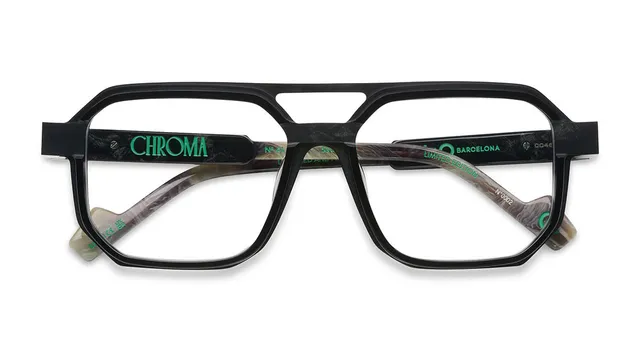 Etnia Barcelona Chroma N41 lunettes de vue noir calibre 53