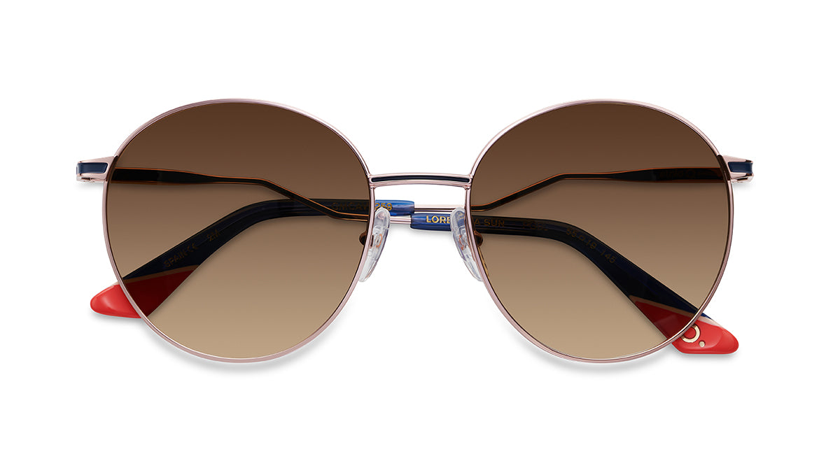 Etnia Barcelona Loredana Sun lunettes soleil GD/WH 55