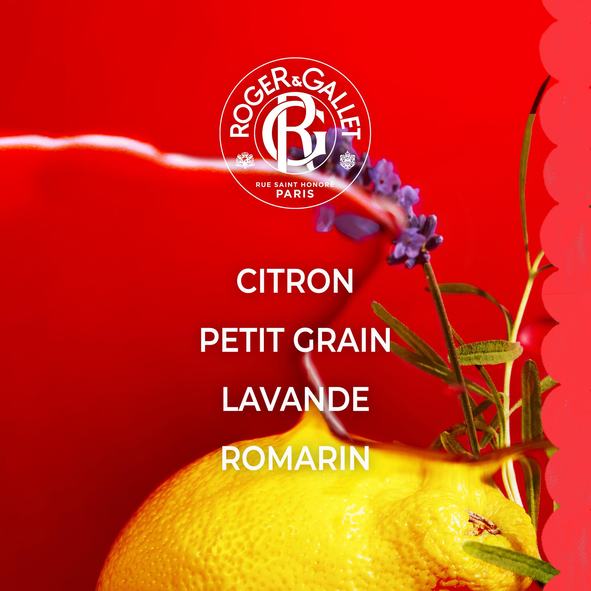 Roger&Gallet Jean-Marie Farina Coffret Savons Parfumés Cadeau