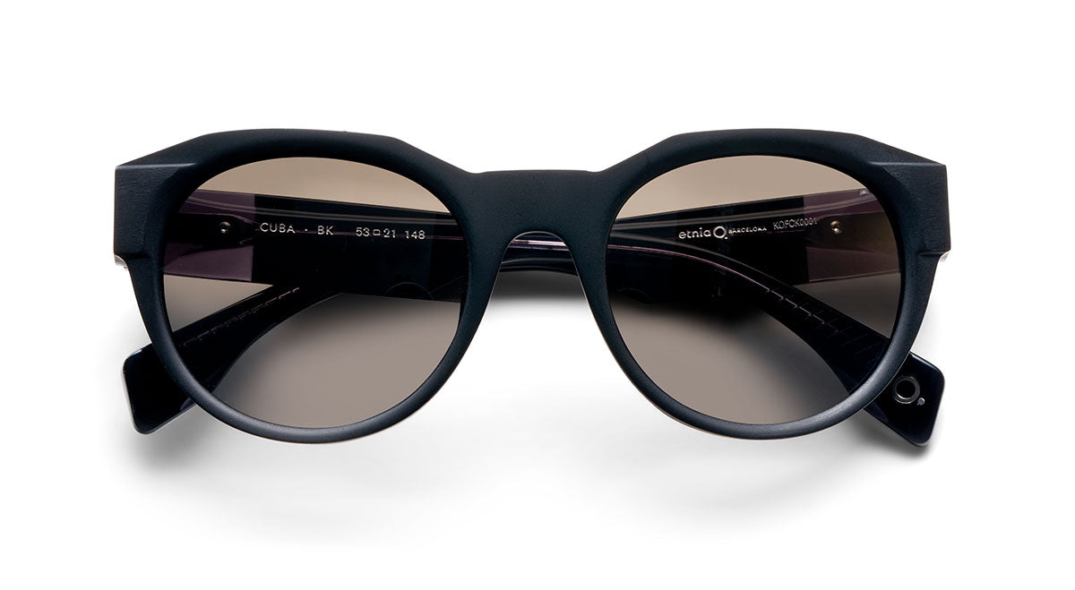 Etnia Barcelona Cuba lunettes de soleil miroir BK calibre 53