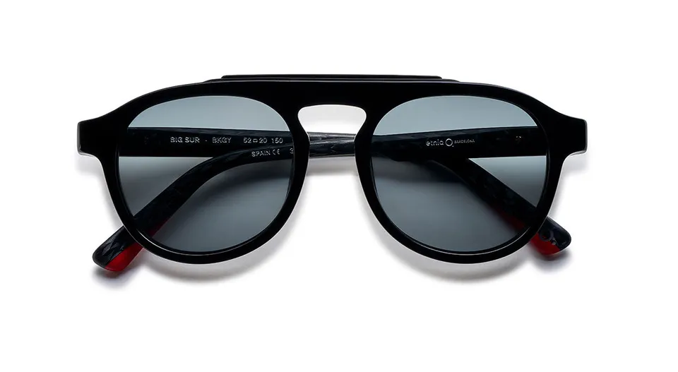 Etnia Barcelona Big Sur Sun lunettes soleil polarisées BK/GY 52