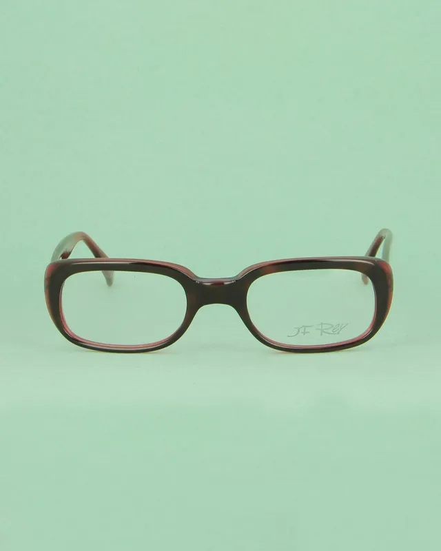 JF Rey J0104 lunettes de vue bordeaux rectangulaire