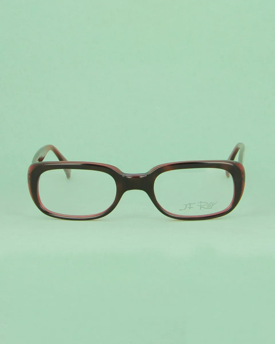 JF Rey J0104 lunettes de vue bordeaux rectangulaire