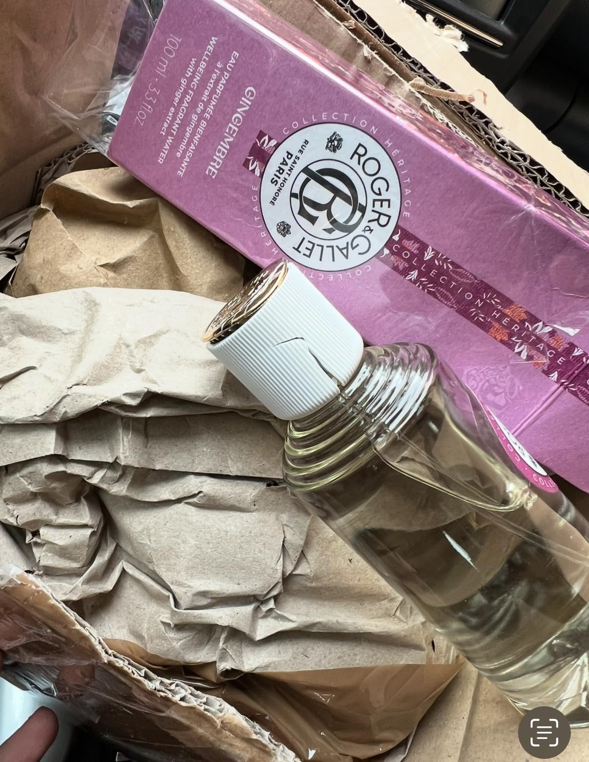Roger&Gallet Gingembre eau parfumée spray bergamote