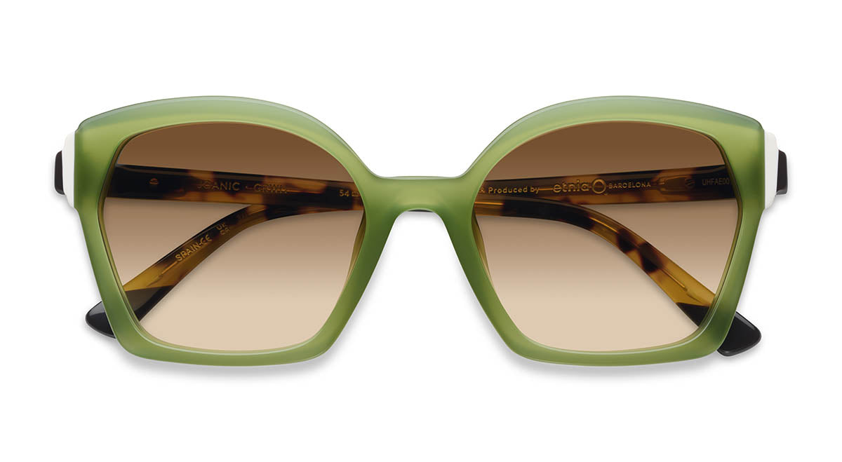 Etnia Barcelona Joanic lunettes de soleil GR/WH polarisées 54
