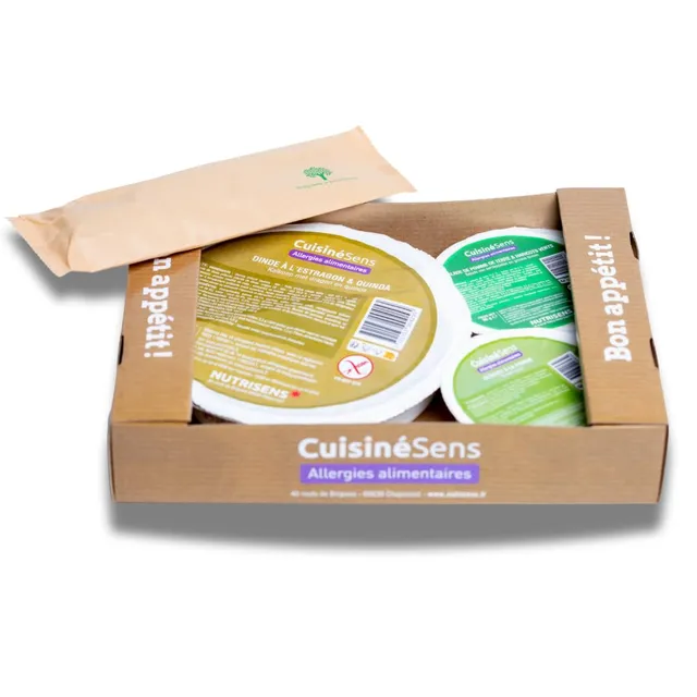 Nutrisens Plateau Repas Dinde Estragon 650g Sans Allergènes