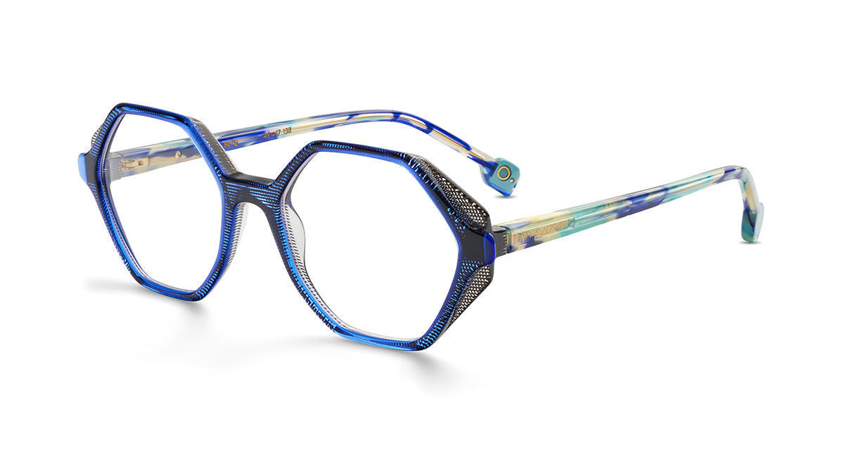 Etnia Barcelona Viv lunettes de vue BL/TQ calibre 49