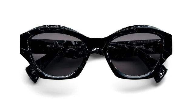 Etnia Barcelona Bette lunettes soleil BK/PU 53 L polarisé