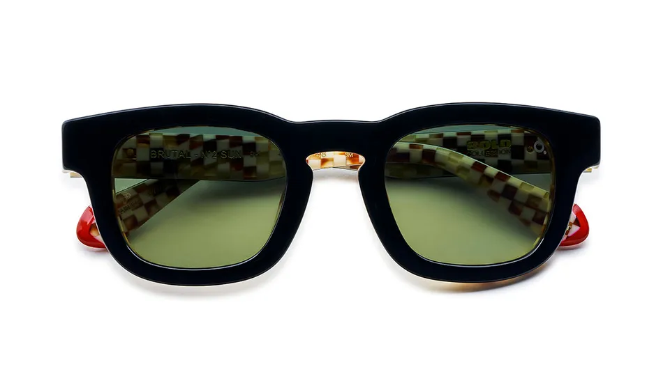 Etnia Barcelona Brutal No.02 lunettes de soleil HD BK 48