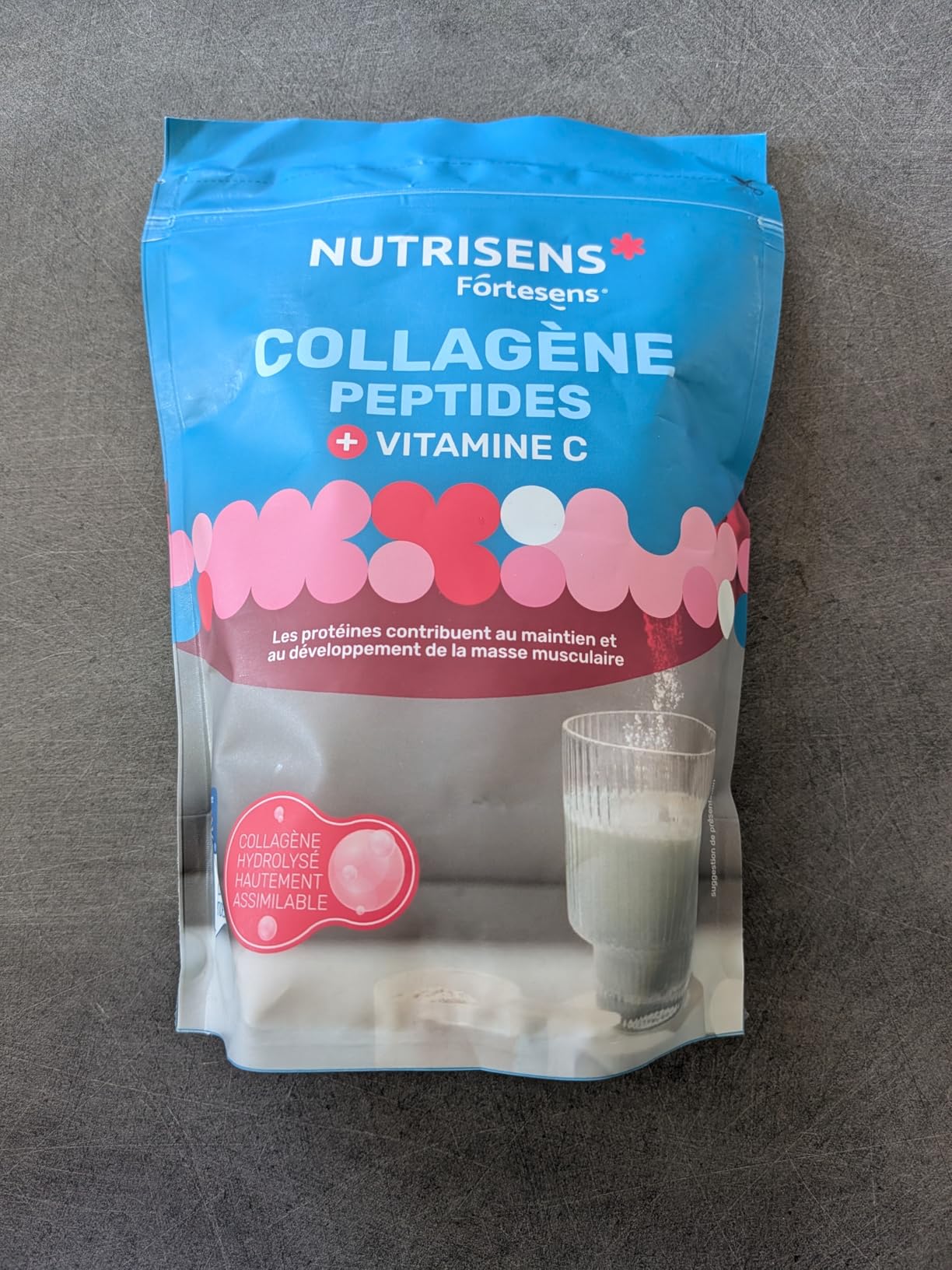 Nutrisens Fortesens Bodybalance peptides collagène poudre vitamine C