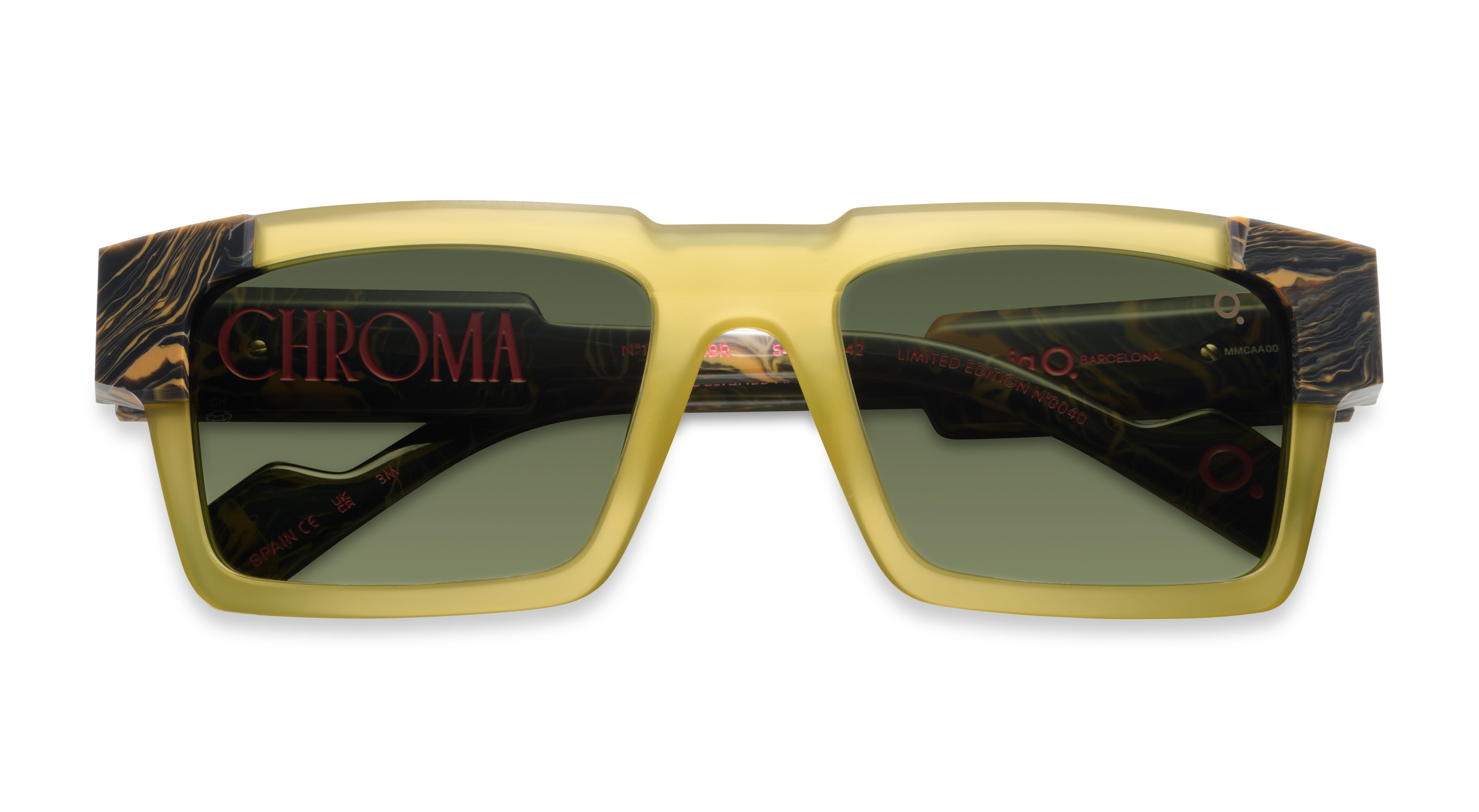 Etnia Barcelona Chroma N15 lunettes de soleil HV/RD 54
