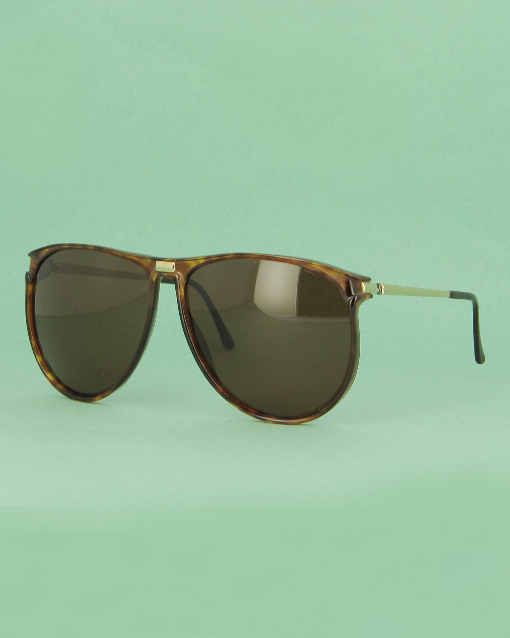 Viennaline 1301 lunettes de soleil aviateur écaille