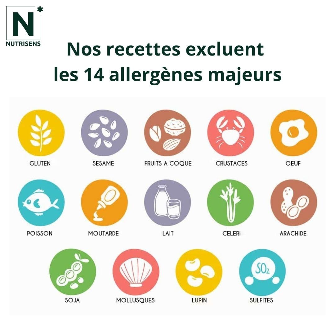 Nutrisens Plateau Repas Dinde Estragon 650g Sans Allergènes