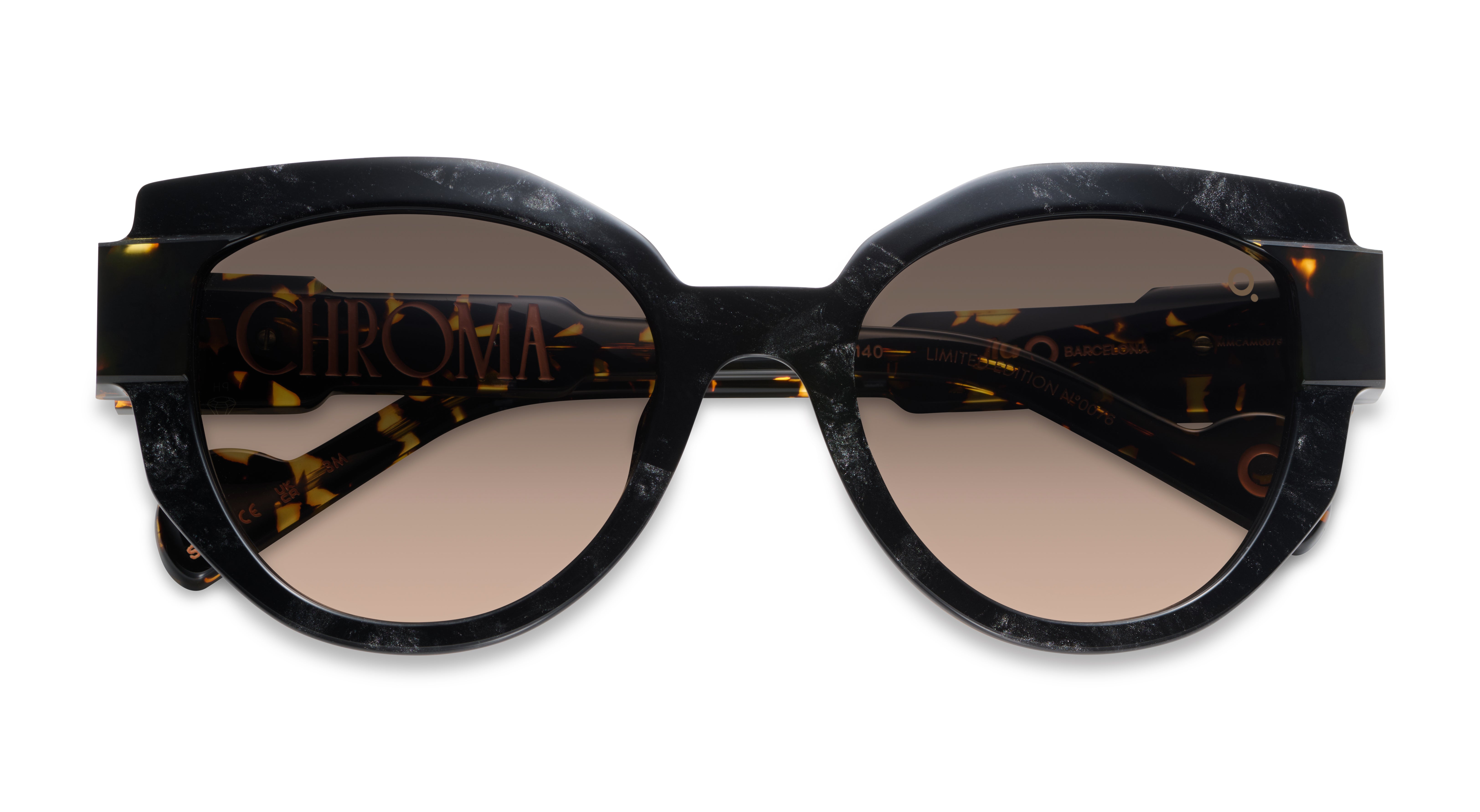 Etnia Barcelona Chroma N18 lunettes de soleil gris GR photochromique