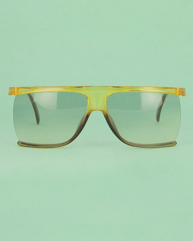 Playboy Optyl lunettes de soleil masque jaune ambré