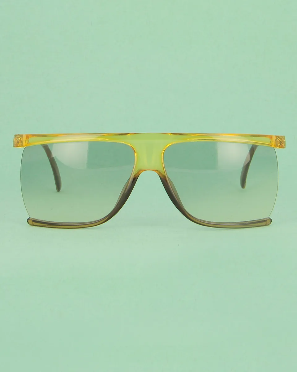 Playboy Optyl lunettes de soleil masque jaune ambré