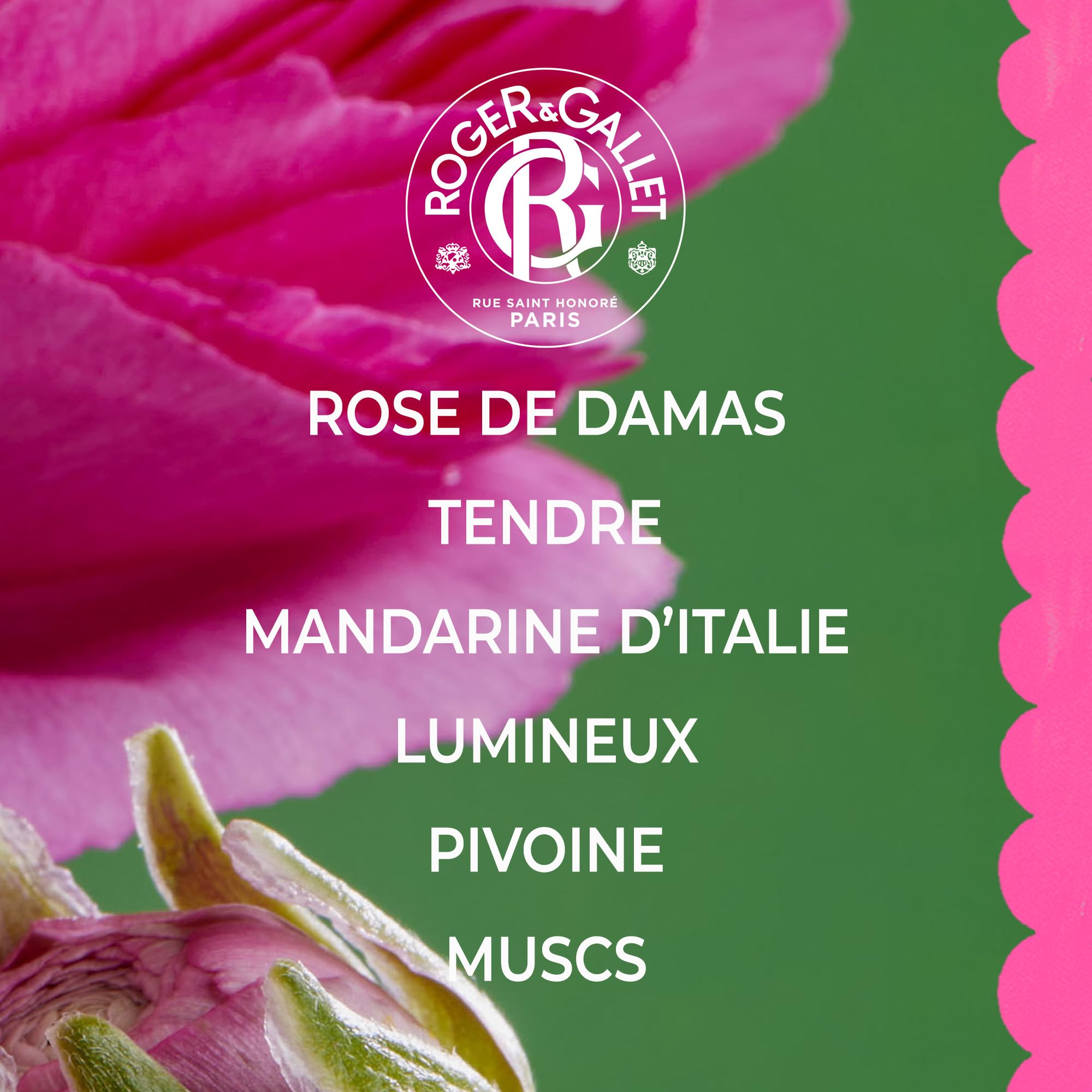 Roger Les Déodorants stick rose déodorant 24h sans aluminium