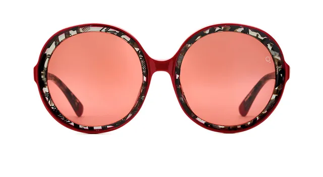 Etnia Barcelona Halla lunettes de soleil BK/RD teintées