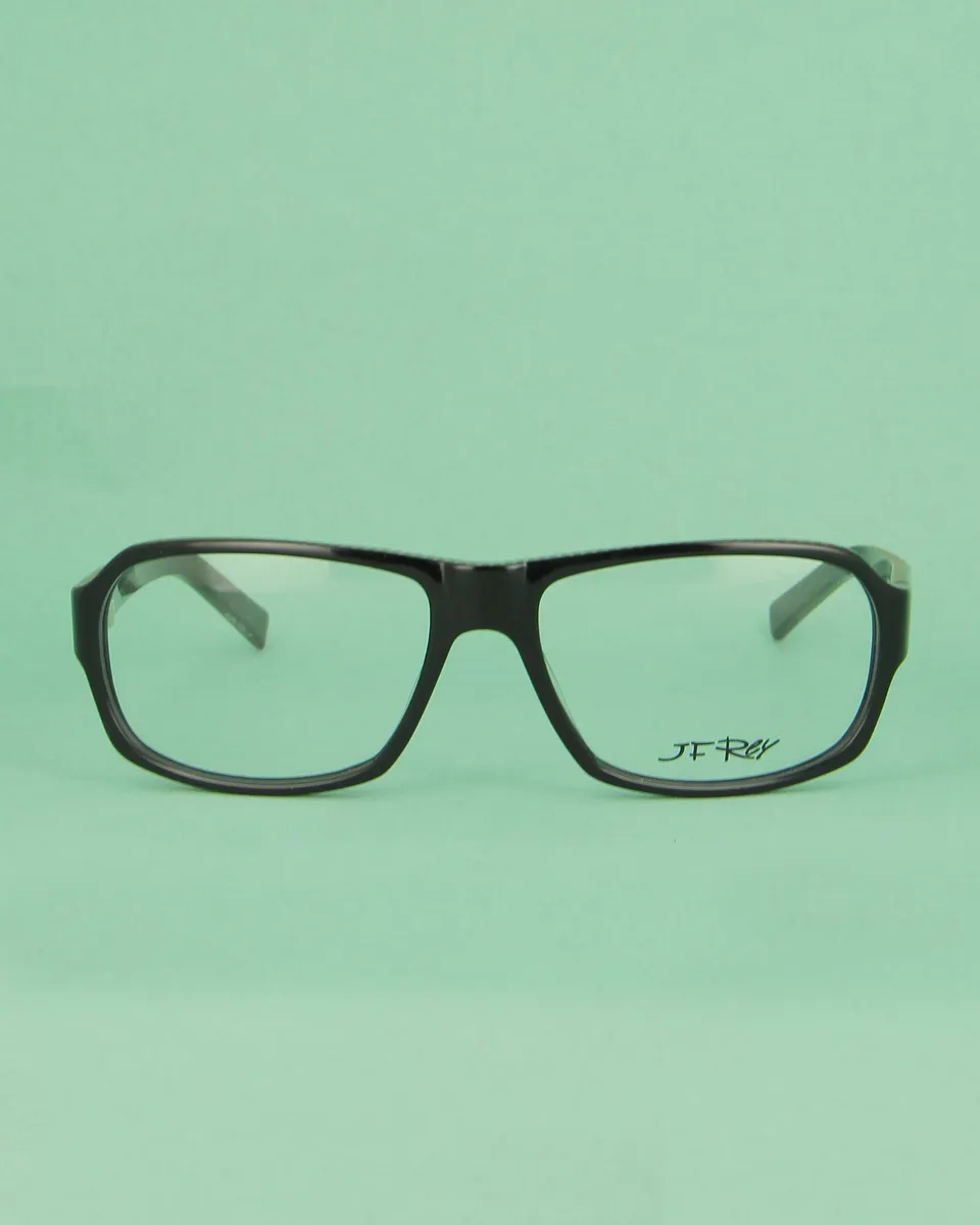 Jean-François Rey J1246 lunettes rectangulaires acétate noir
