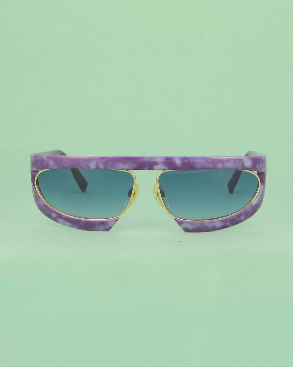 Silhouette M8020 lunettes de soleil violet monture masque