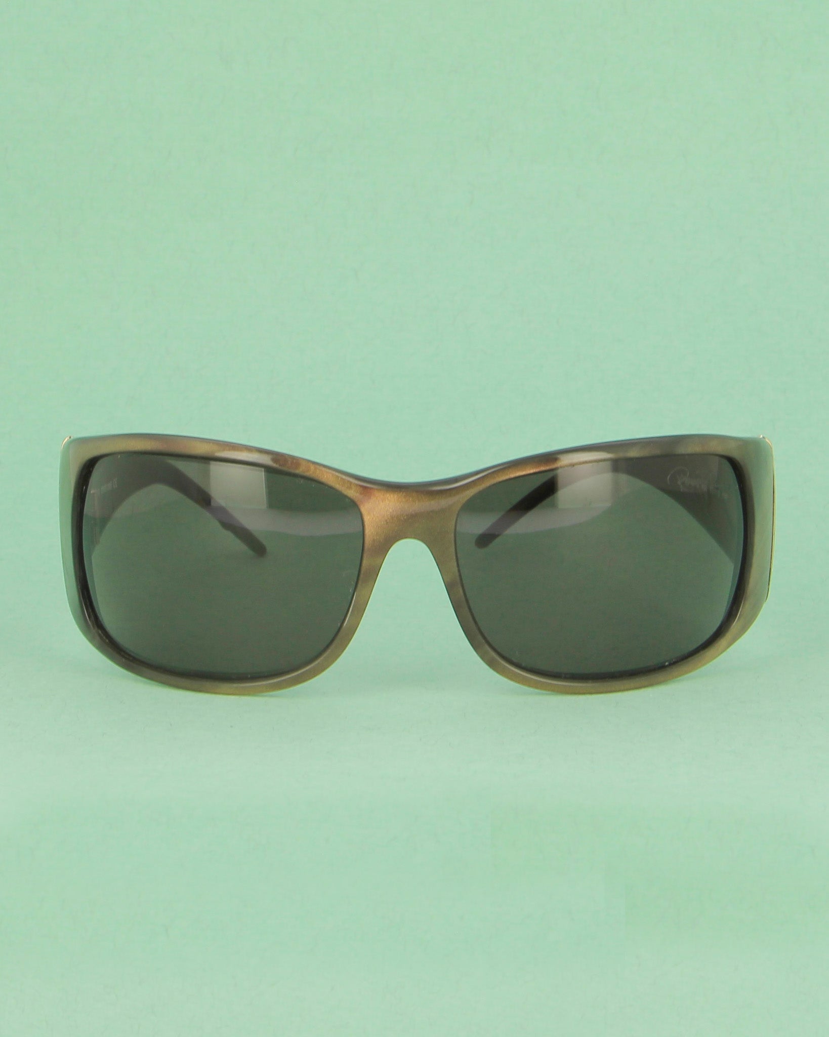 Roberto Cavalli 227S lunettes de soleil masque gris