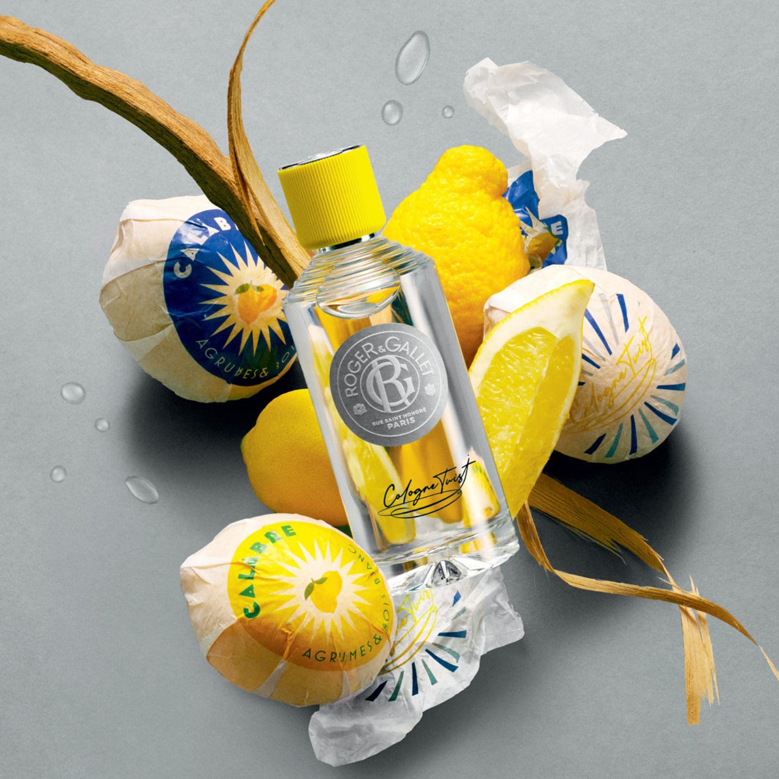 Roger&Gallet Cologne Twist eau de Cologne citron 100 ml mixte