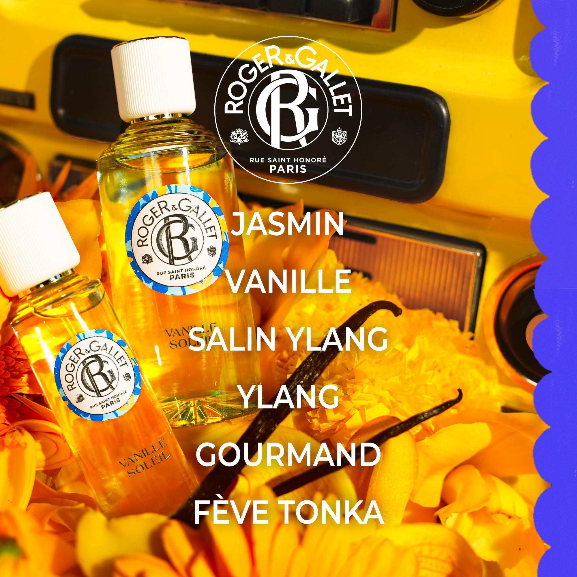 Roger&Gallet Vanille Soleil Eau Parfumée 30 ml Vanille