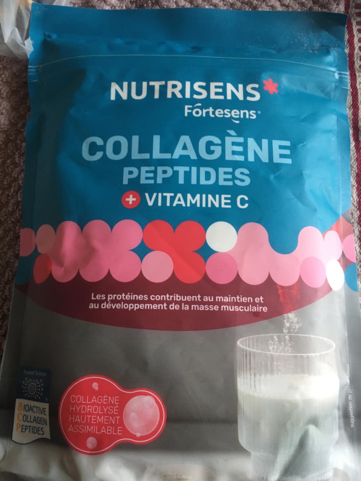Nutrisens Fortesens Bodybalance peptides collagène poudre vitamine C