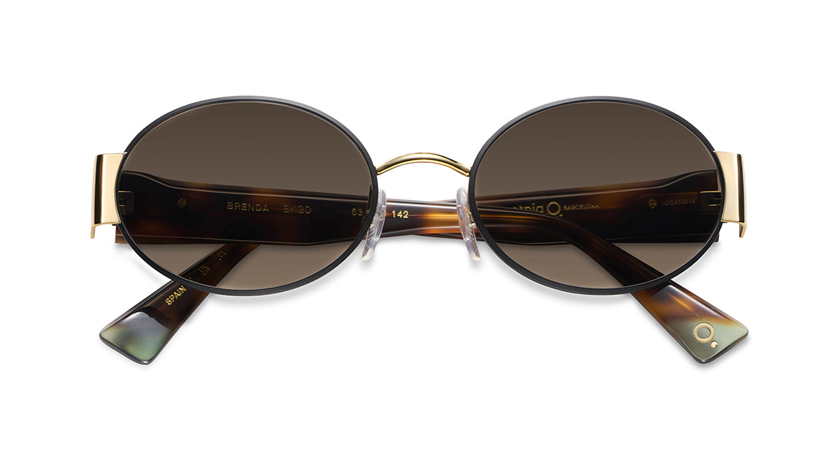 Etnia Barcelona Brenda lunettes de soleil BK/GD verres HD