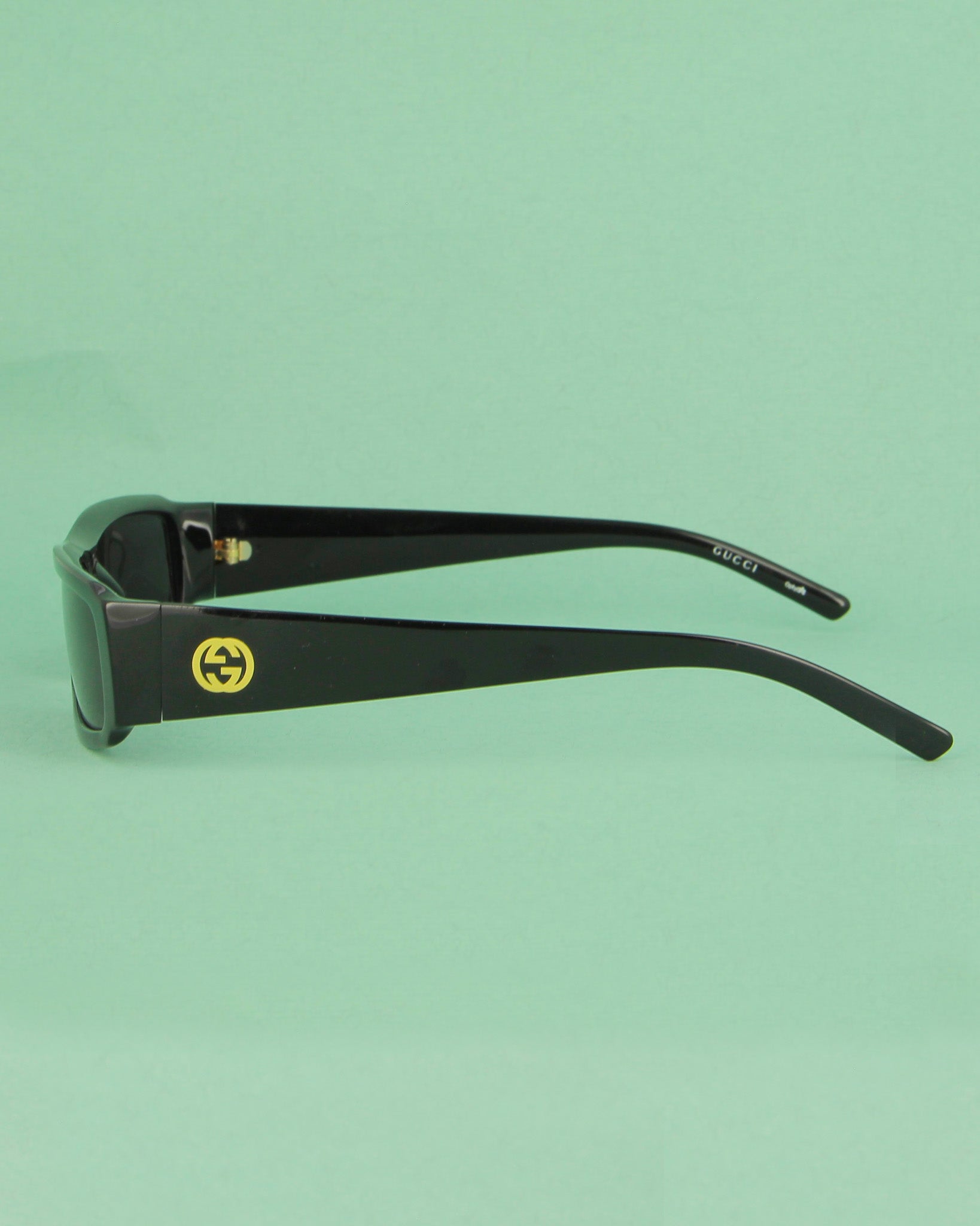 Gucci 1453 lunettes de vue noir rectangulaire femme
