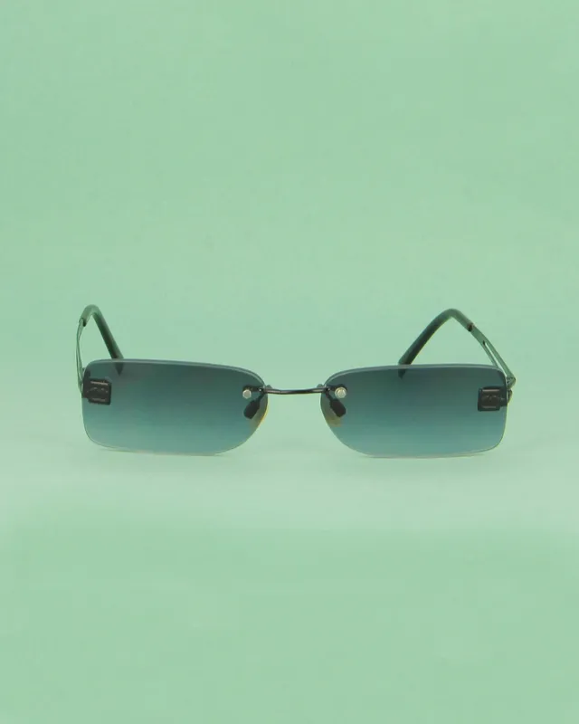 Chanel C.101 lunettes de soleil percée gris dégradé