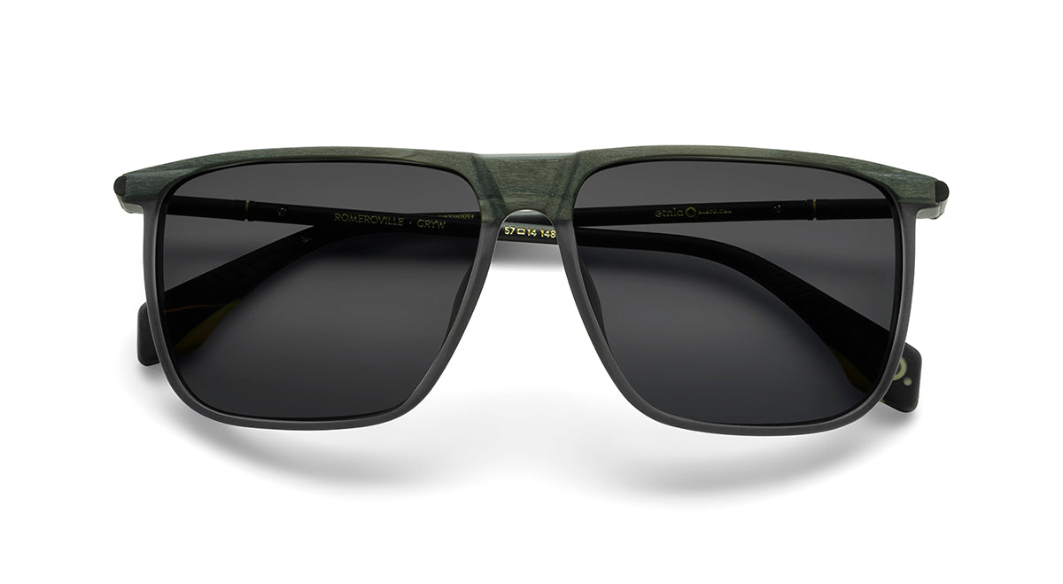 Etnia Barcelona Romeroville lunettes soleil GR/HV 57 L polarisé