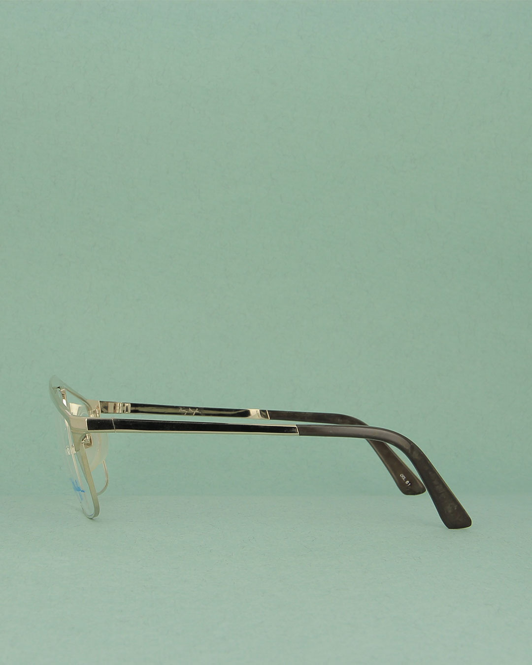 Thierry Mugler TM25 lunettes de vue rectangle doré