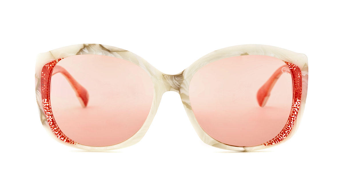 Etnia Barcelona Sun Moorea lunettes de soleil WH/RD 55
