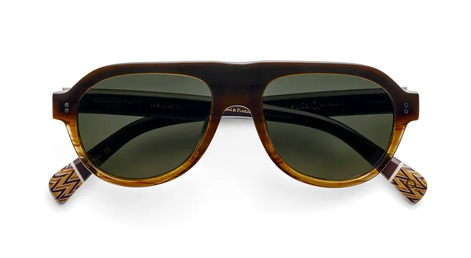 Etnia Barcelona Portbou Sun lunettes de soleil HV/GR dégradé 55
