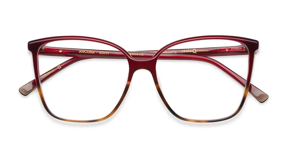 Etnia Barcelona Ancora lunettes de vue rouge calibre 54