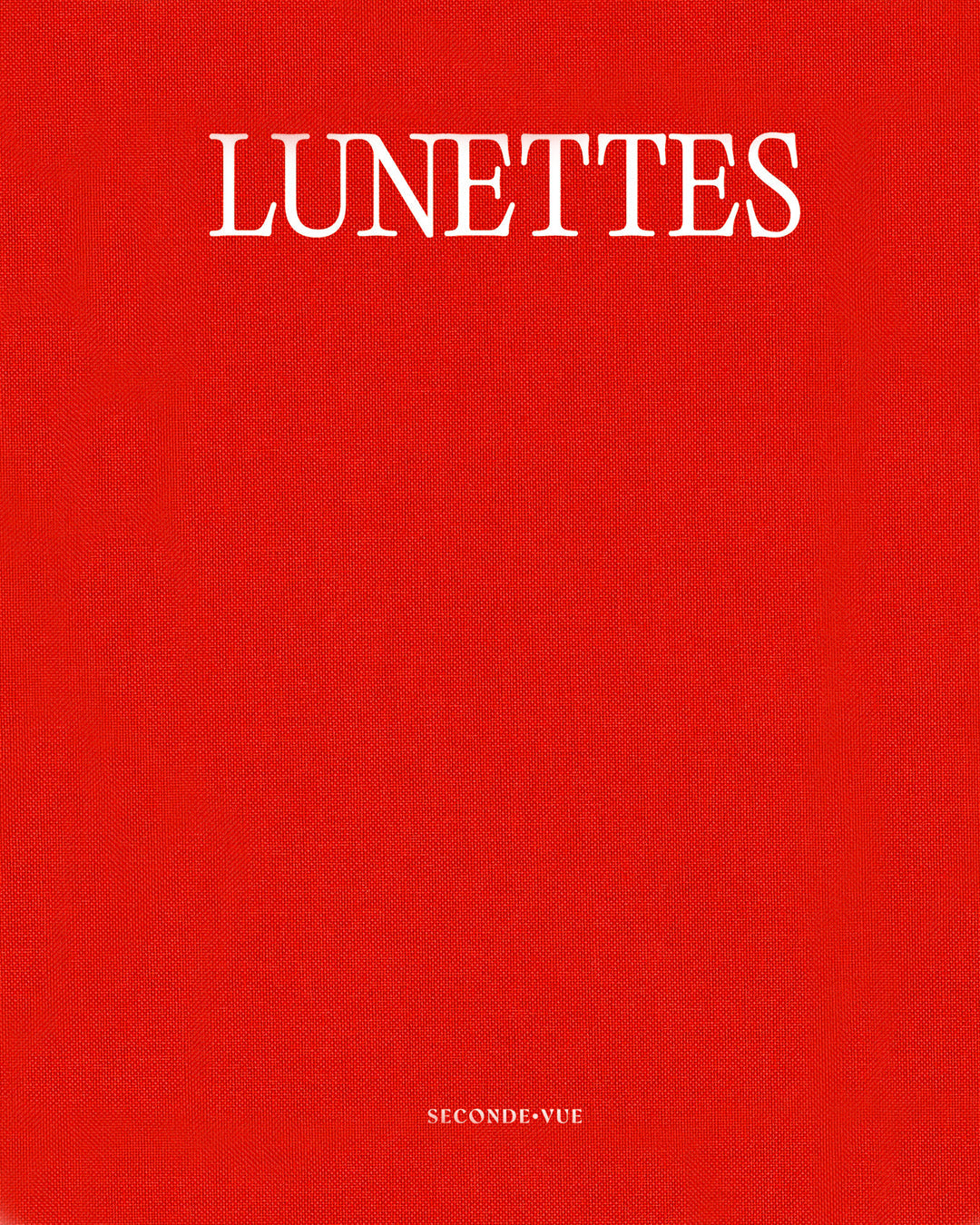 Seconde Vue Livre Lunettes portraits A4 94 pages tissu