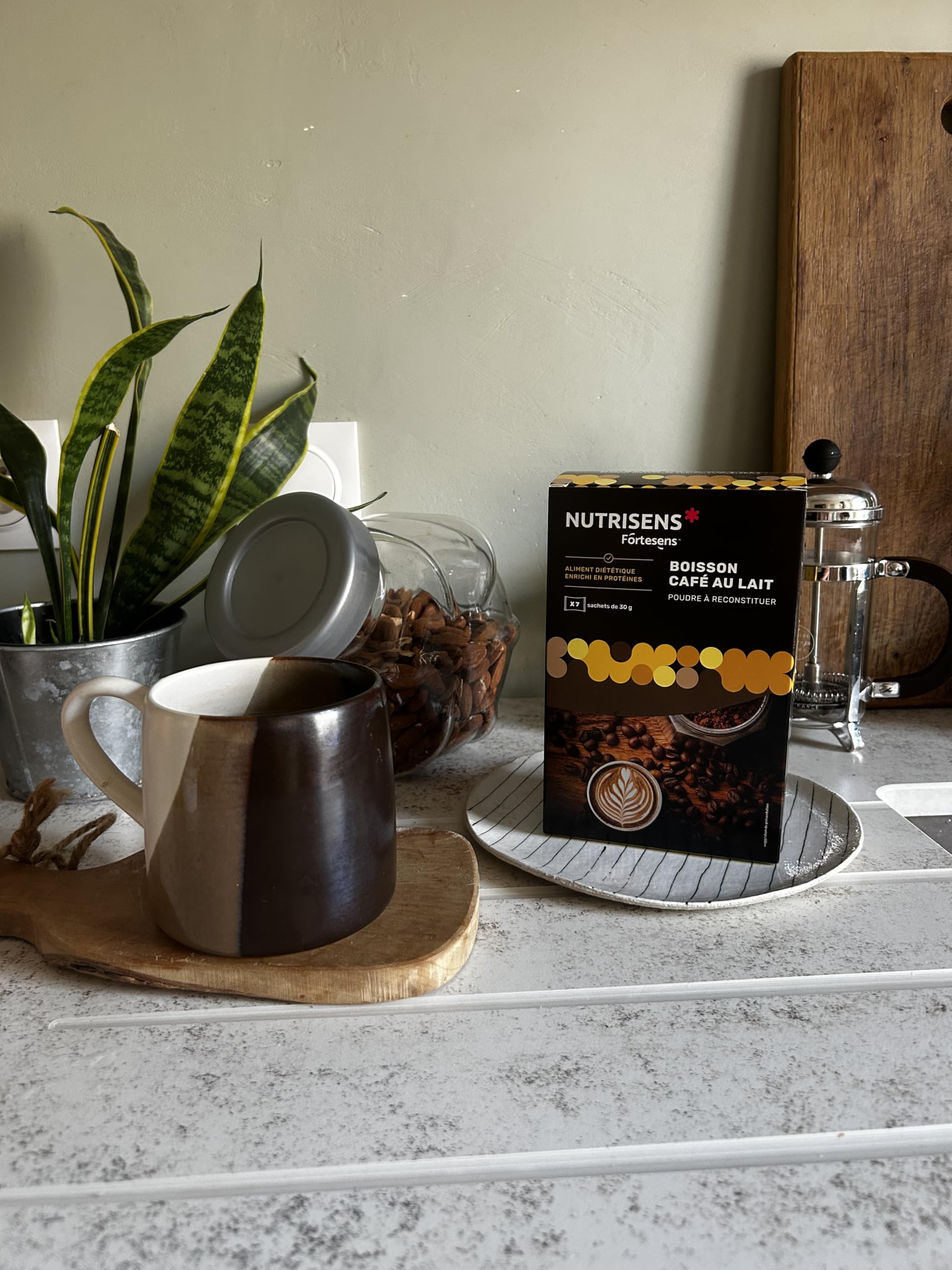 Nutrisens Fortesens boisson protéinée café 7x30g