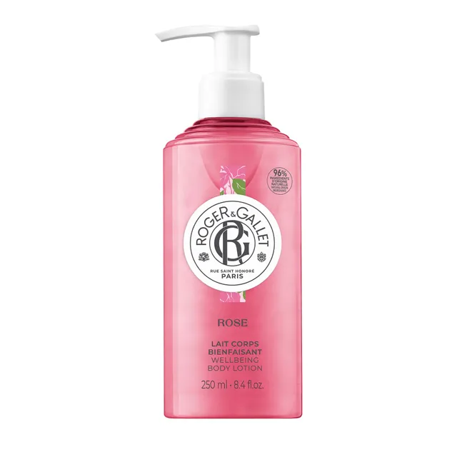Roger Gallet Rose Lait Corps Hydratant 24h 634 g