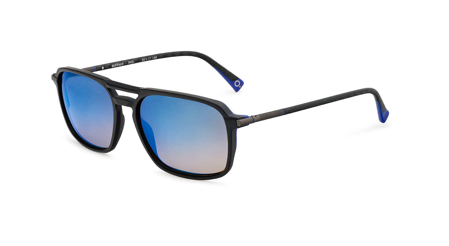 Etnia Barcelona BUFFALO lunettes de soleil 56 polarisé BK/GD