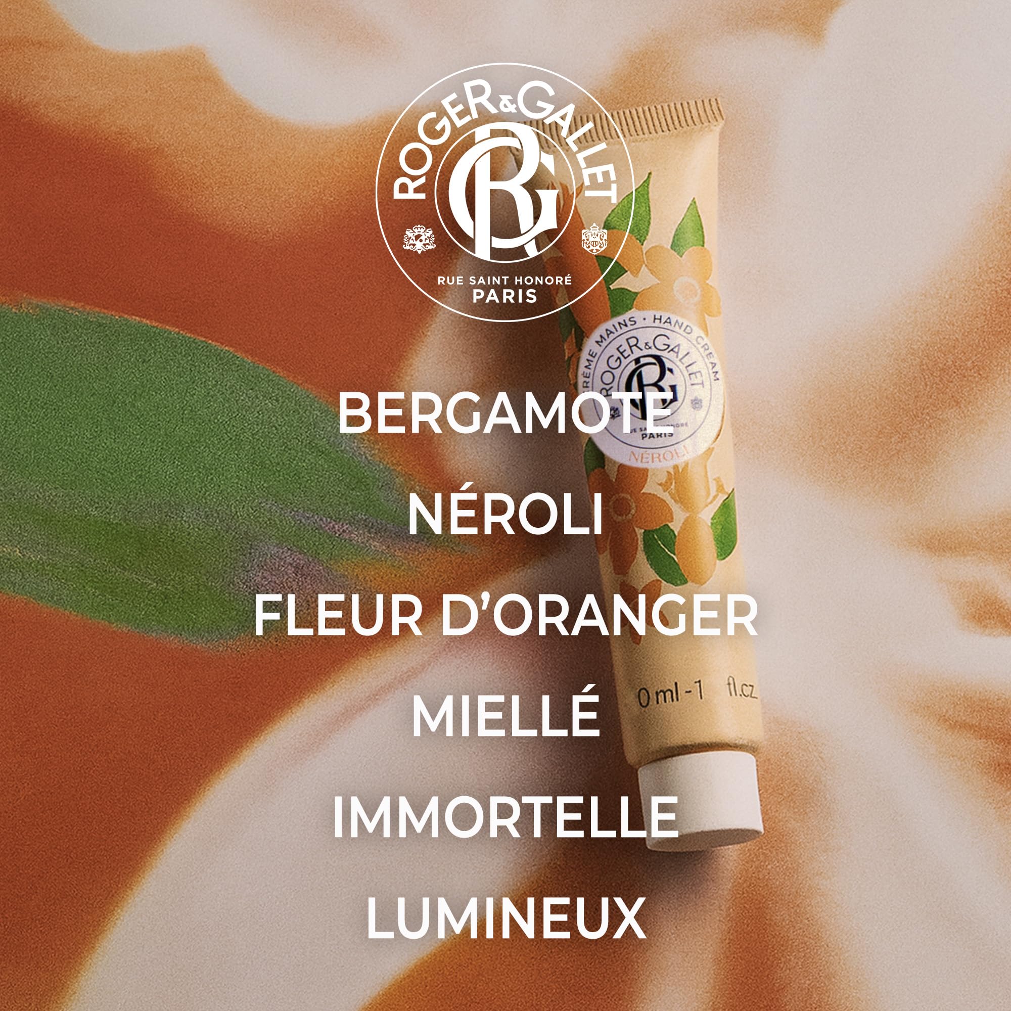 Roger&Gallet Crème Mains Bienfaisante Néroli 30 ml Unité