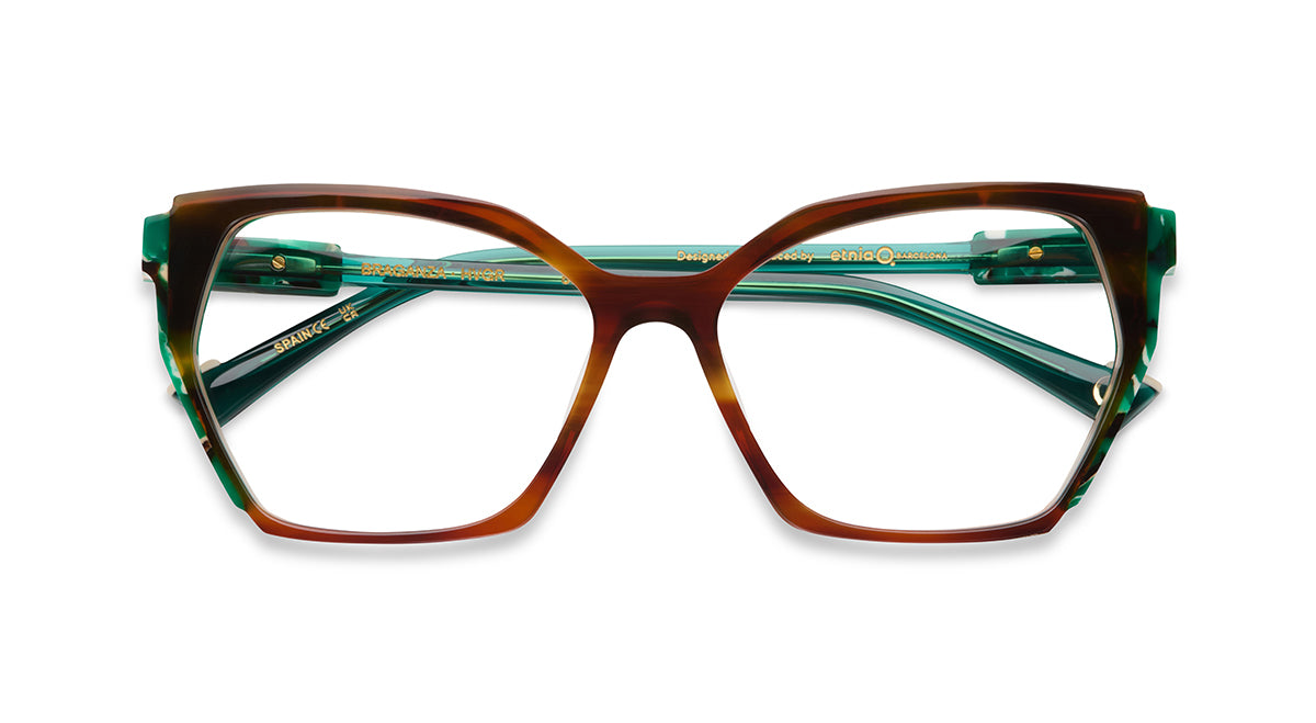 Etnia Barcelona Braganza lunettes de vue WH/BK M 55 confort visuel