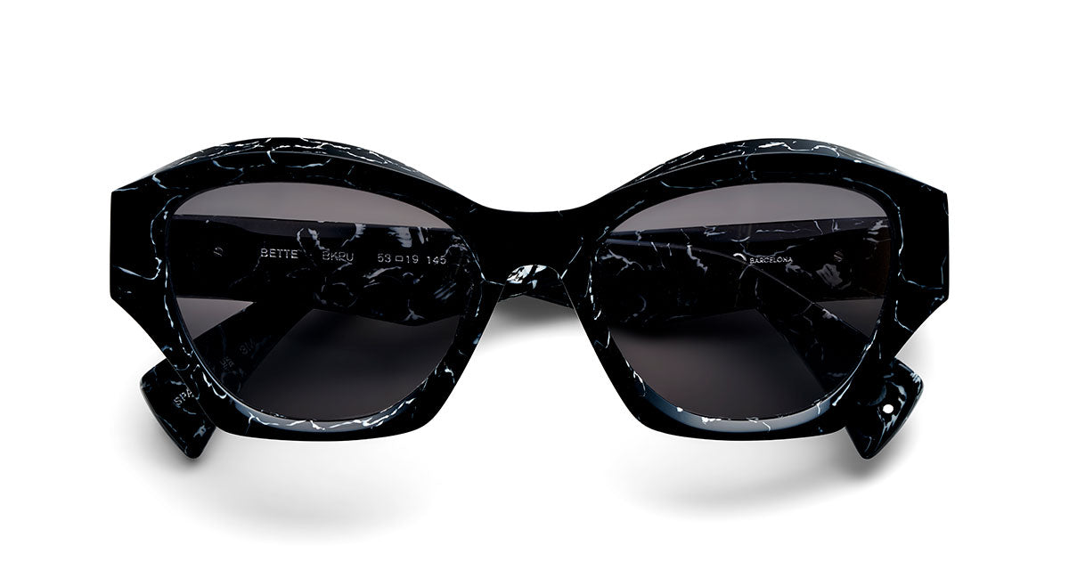 Etnia Barcelona Bette lunettes soleil BK/PU 53 L polarisé