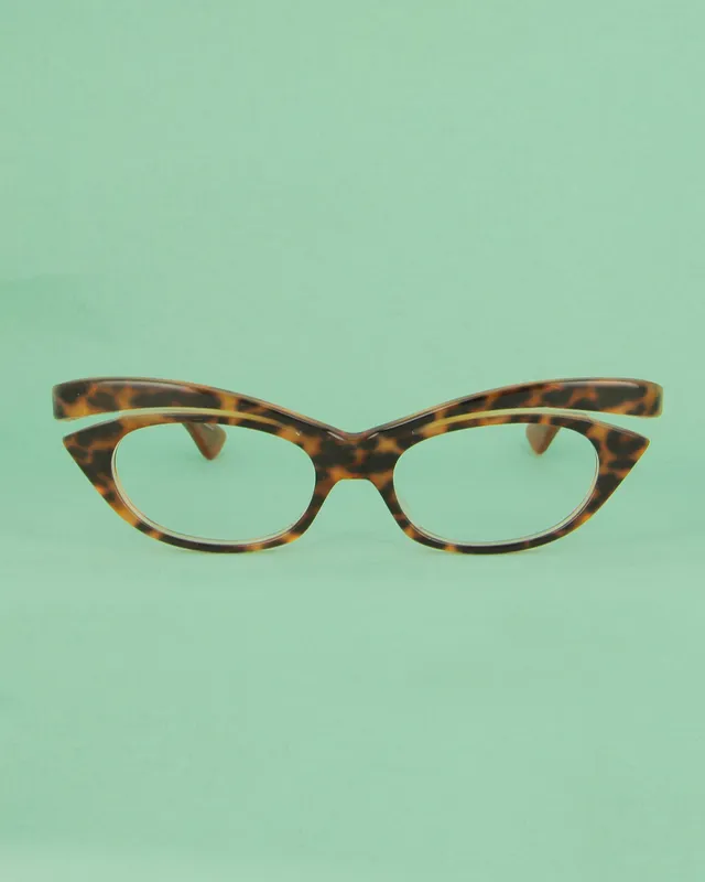 Patrick Kelly Python lunettes de soleil écaille léopard