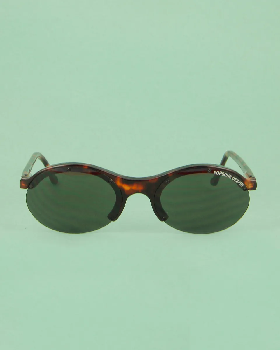 Porsche P0030 lunettes de soleil ovales écaille catégorie 3