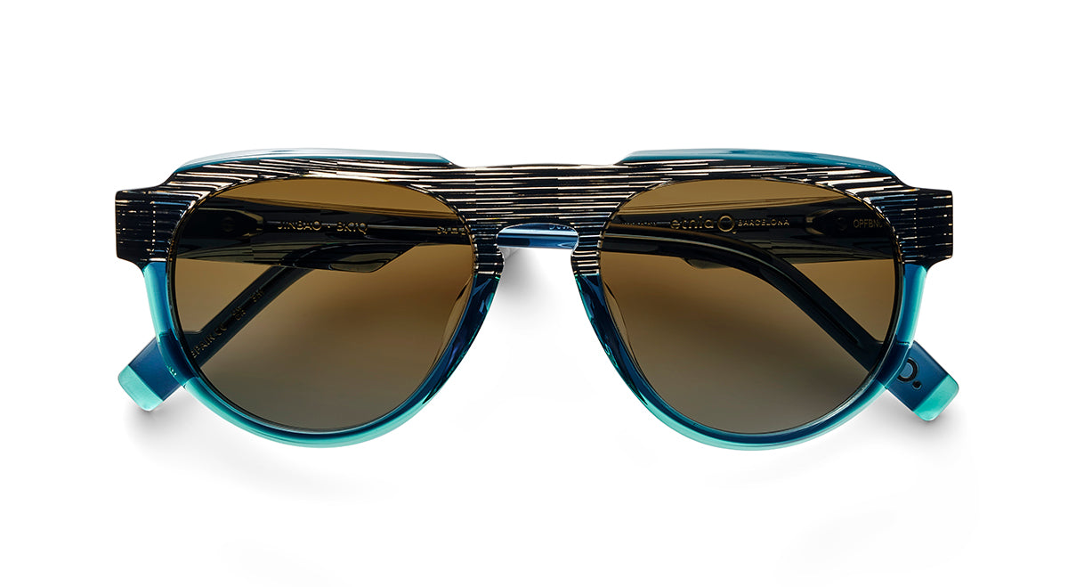 Etnia Barcelona Jinbao lunettes de soleil BK/TQ photochromique