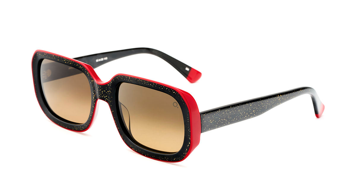 Etnia Barcelona Milos Sun lunettes soleil BK/RD 55