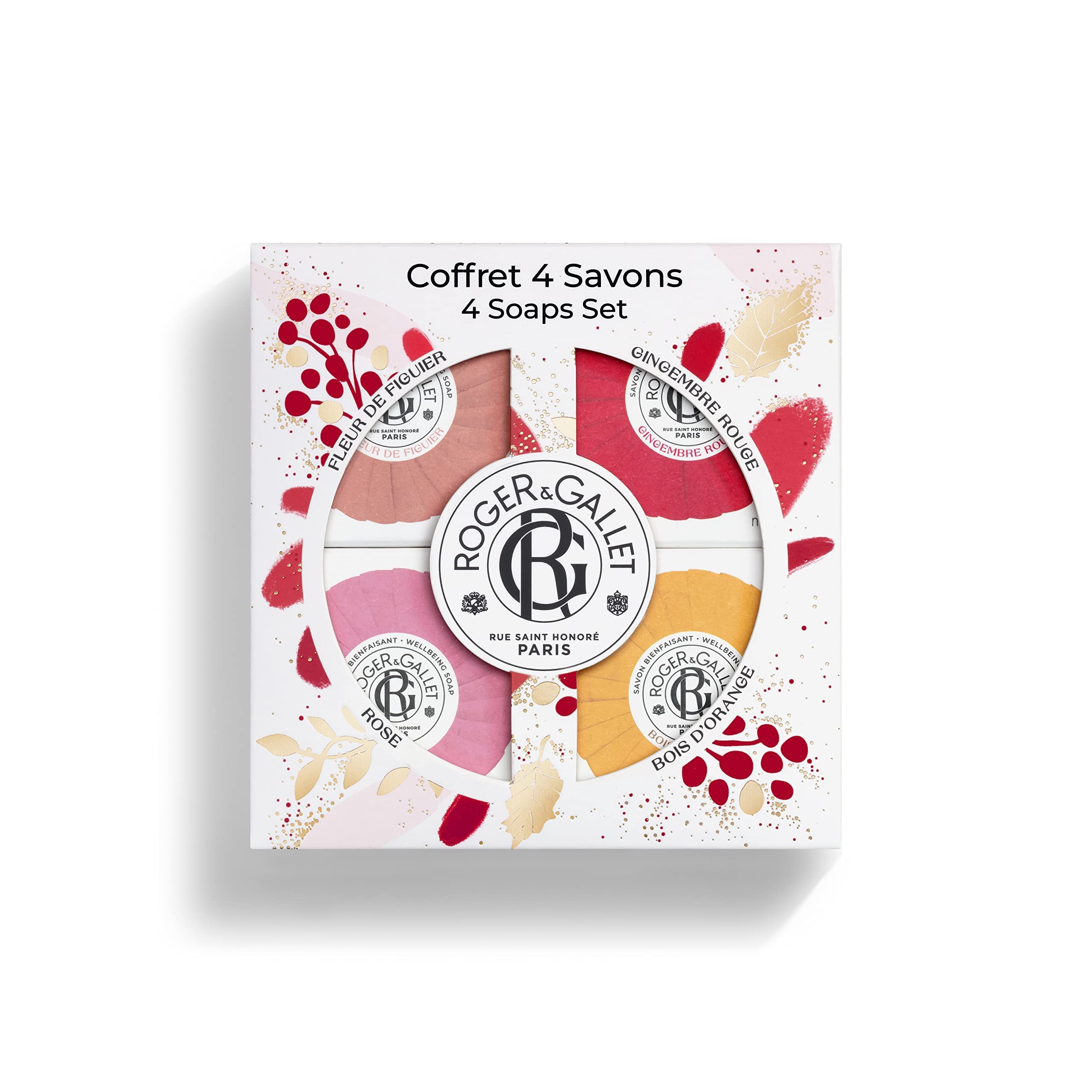Roger&Gallet Jean-Marie Farina Coffret Savons Parfumés Cadeau
